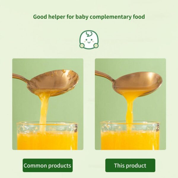 Mini Portable Manual Juicer Citrus Juicer Manual Lemon Squeezer Lime Orange Juicer Homemade DIY Fruit Orange Separating Juicer Fruit Separator Not Splash Semi-Transparent Non-electric Lemon Squeezer - Image 2