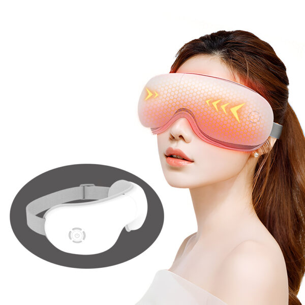 Bluetooth Music Heating Eye Mask Massage Eye Muscles 5 Massage Modes Folding Design - Image 6