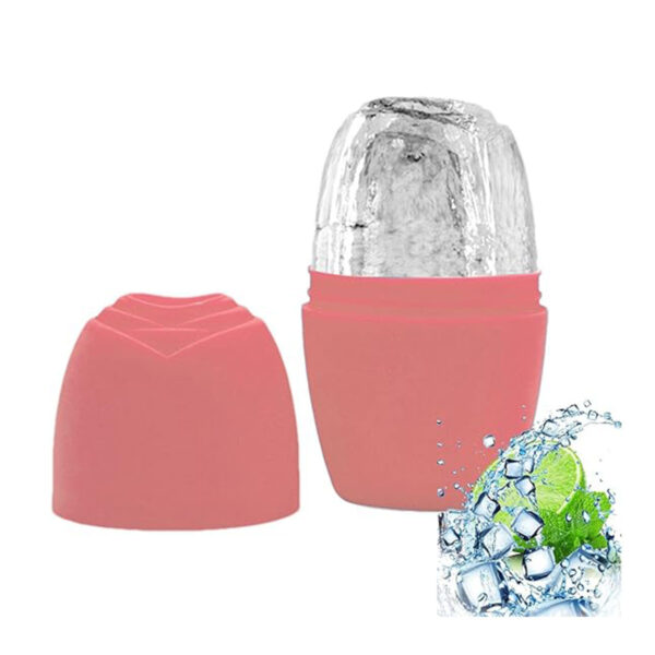Ice Face Roller, Ice Roller For Face And Eye Beauty, Ice Massage Cup,Reusable Face Massage For Face Skin Care Silicone Ice Stick Face Ice Mold Icing Tool, Gifts For Her Helps Enhance Skin Eelasticity - Image 3