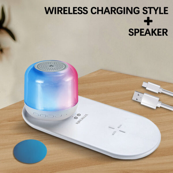 Koolmaax 2023 Night Light Charger 3 In 1 With Bedside Lamp Versatile New Trend - Image 9