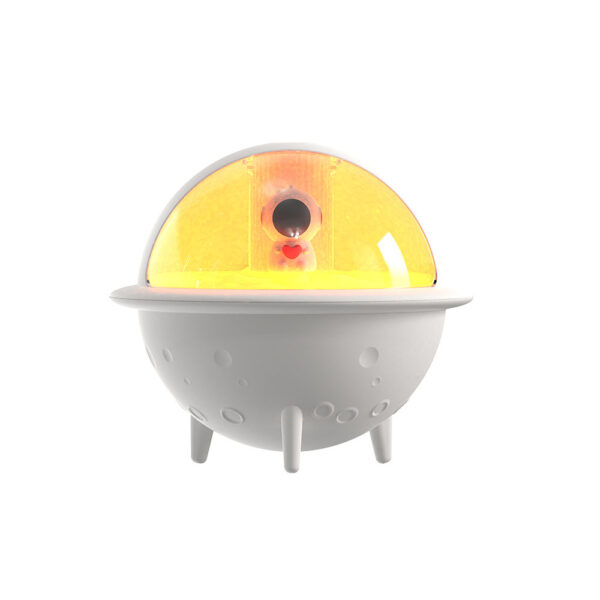 Astronaut Humidifier For Bedroom Mini Air Humidifier Space Planet Air Humidifier USB Electric Ultrasonic Cool Water Mist Aroma Diffuser With LED Light For Home Room Mini Humidifier - Image 4