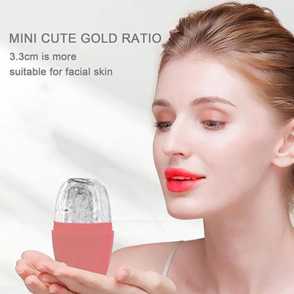 Ice Face Roller, Ice Roller For Face And Eye Beauty, Ice Massage Cup,Reusable Face Massage For Face Skin Care Silicone Ice Stick Face Ice Mold Icing Tool, Gifts For Her Helps Enhance Skin Eelasticity - Image 9