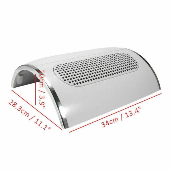 3 Fans Vacuum Cleaner Manicure Dust Collector Nail Dryer Suction Machine - Image 6
