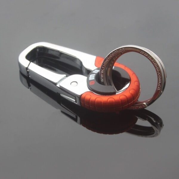 Meida Men's Car Keychain Solid Metal Waist Hanging - Image 2
