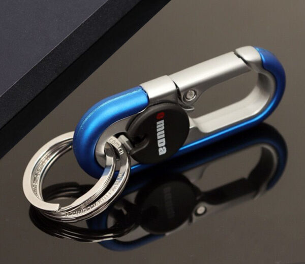 Meida Men's Car Keychain Solid Metal Waist Hanging - Image 9