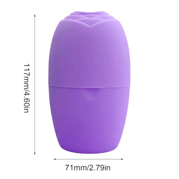 Ice Face Roller, Ice Roller For Face And Eye Beauty, Ice Massage Cup,Reusable Face Massage For Face Skin Care Silicone Ice Stick Face Ice Mold Icing Tool, Gifts For Her Helps Enhance Skin Eelasticity - Image 2
