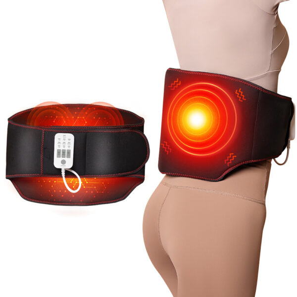 Fast Electric Heating Pad For Waist And Abdomen, Vibratory Massage Mode