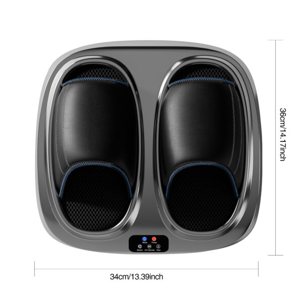 Hot Foot Massager Air Compression Foot Massager Deep Kneading Roll Precise Massage And Heating Function - Image 3