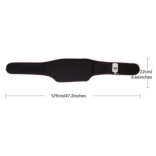 Fast Electric Heating Pad For Waist And Abdomen, Vibratory Massage Mode - Image 6