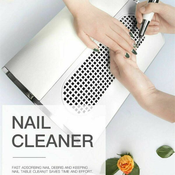 3 Fans Vacuum Cleaner Manicure Dust Collector Nail Dryer Suction Machine - Image 10